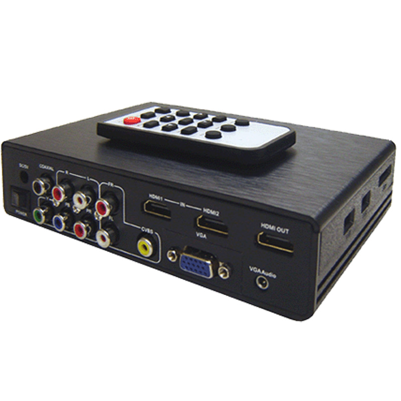 CVBS YPbPr HDMI VGA к HDMI и USB к HDMI преобразователю