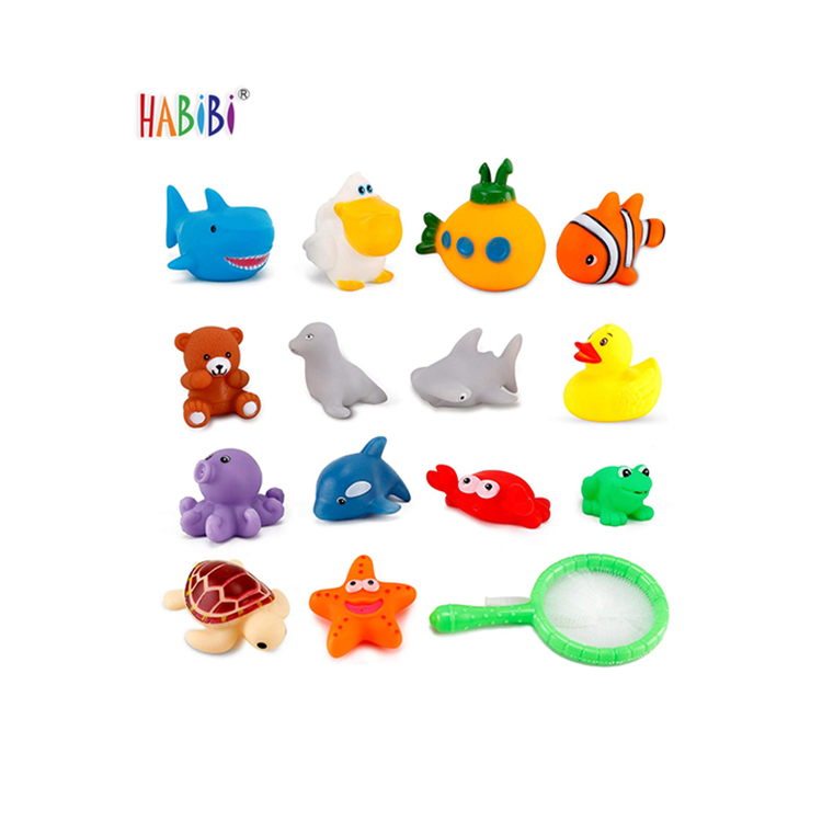 squirt custom bath toy Bathtime Fun Learning Education Toys bath educational baby bath toy spray