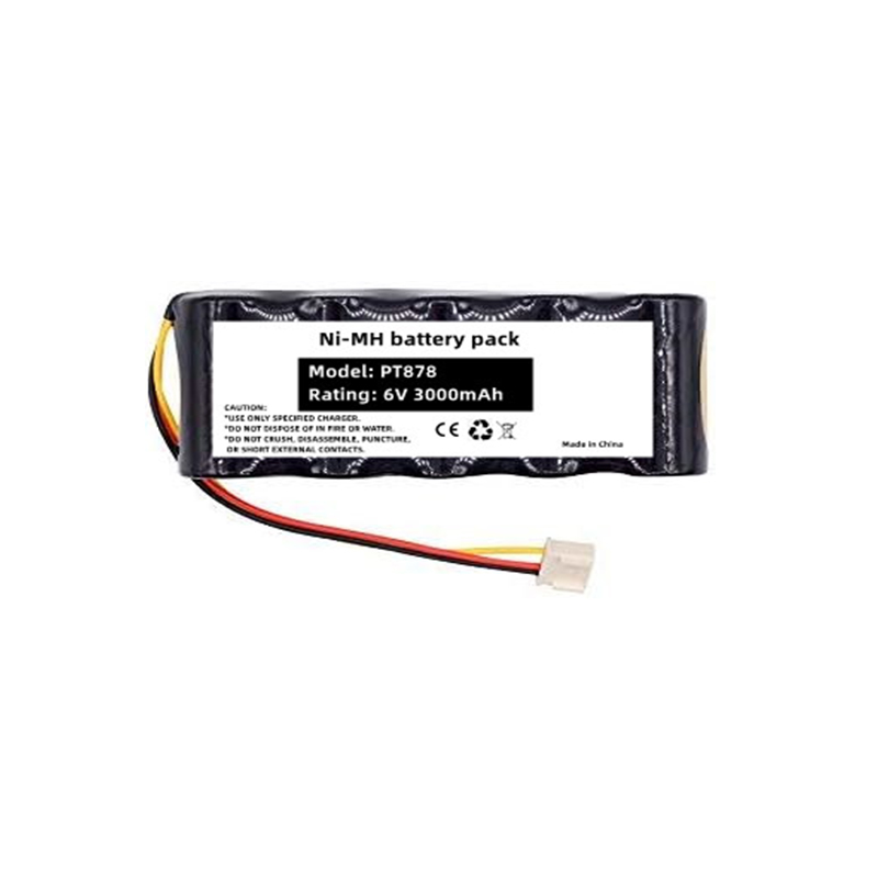 6V 3000mAh replacement Ni-MH rechargeable digital Equipment Survey Test battery for 200-081 Panametrics PT878 Flowmeter