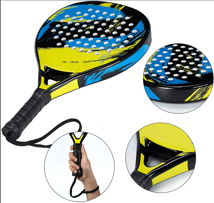 Hot Amazon Beach Paddle Ball Game Kits for Kids and Adults Portable and Compact Set of 2 Racket Paddles and 2 Beachballs