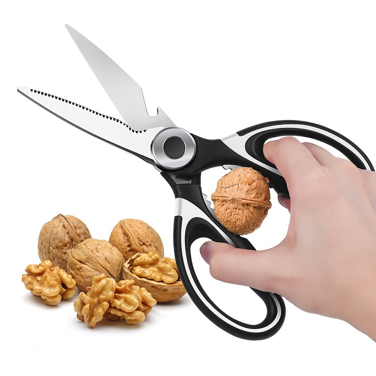 Multifunctional Kitchen Accessories Chicken Bone Meat Fish Opener Stainless Steel Shears Kitchen Scissors