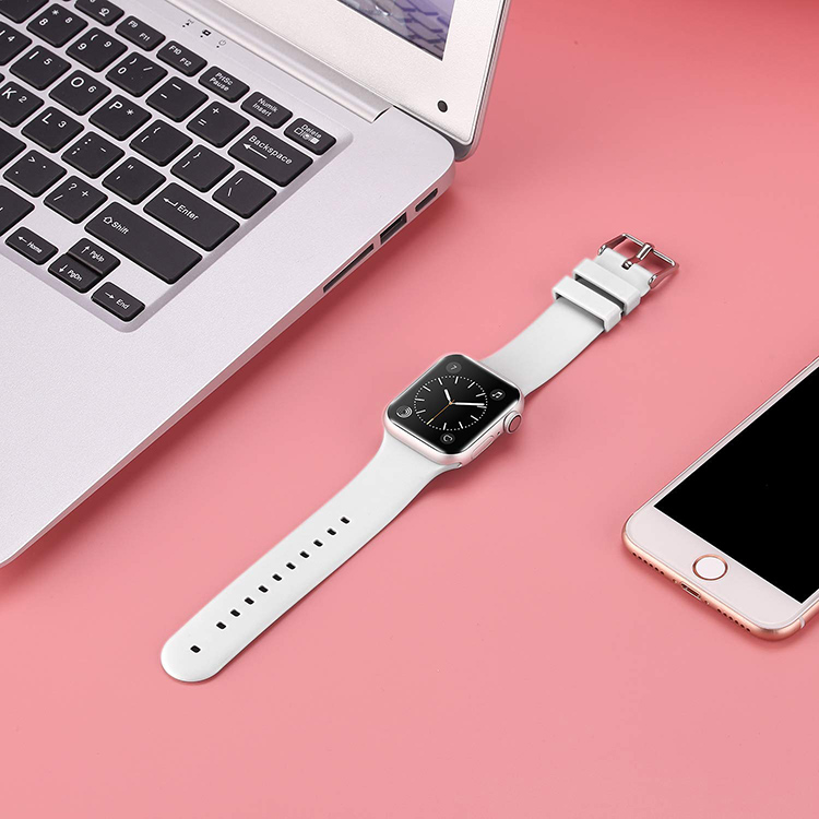 42 мм ремешок для apple watch, пряжка, сталь для apple watch, ремешок для apple sport watch, силиконовый браслет Amazon, высокое качество, Sullier