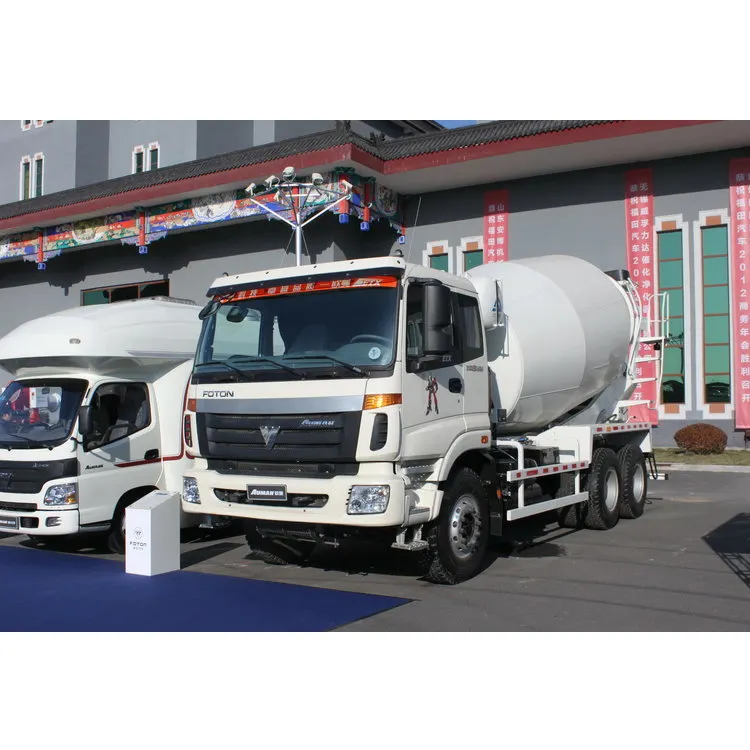 Sinotruk HOWO 3 Axles 4000 Liters Self Loading  Pump Mixer Trucks Used Concrete Truck For Sale