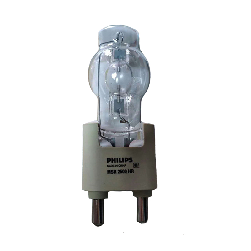 Сценические светодиодные лампы MSR 2500 HR 2500W (горячий старт) для съемки пленки и телевизора, односторонний штырь G38