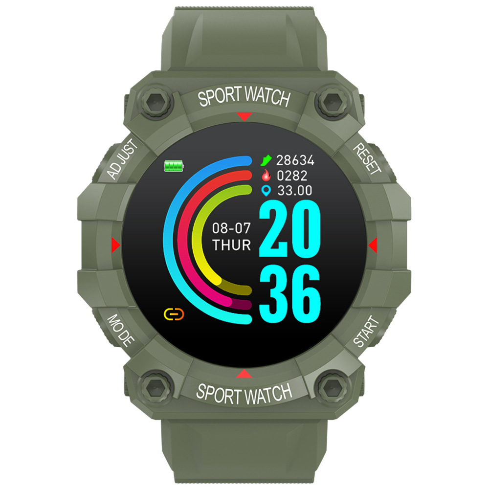 FD68s Multifunctional 1.44 Inch Smart Watch Round Screen Health Fitness Tracker Smart Watch For Ios Android