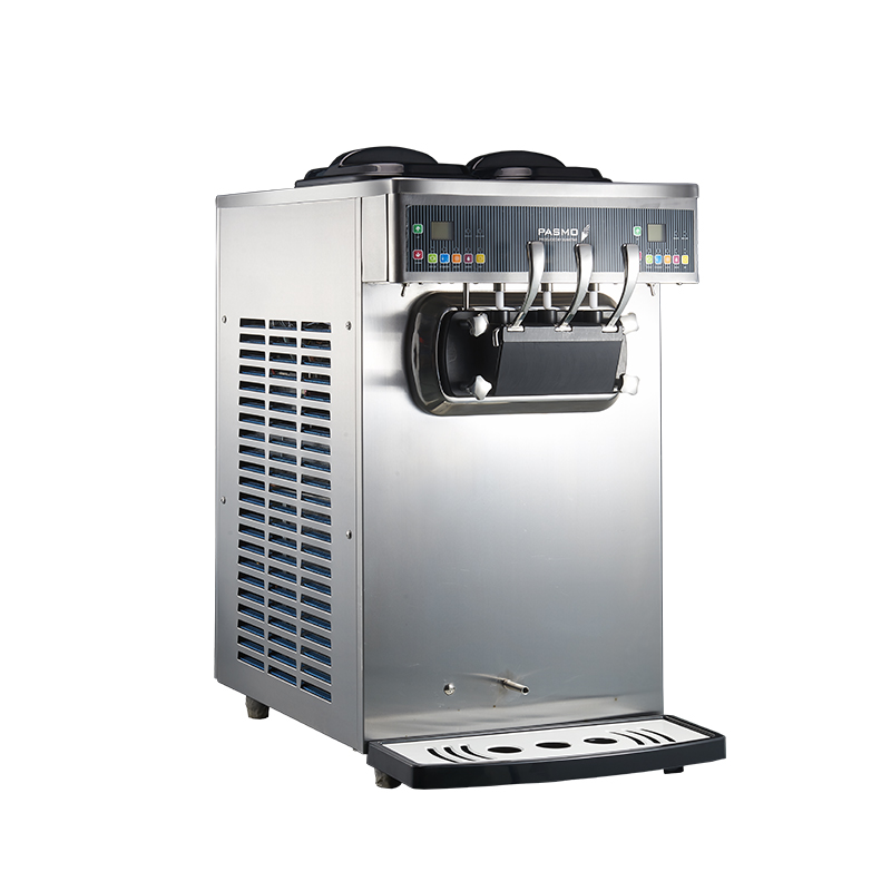 Pasmo S230F гравитационная подача двойная система 3 вкуса Пакистан спагетти мягкая Автоматическая фруктовая машина мороженое