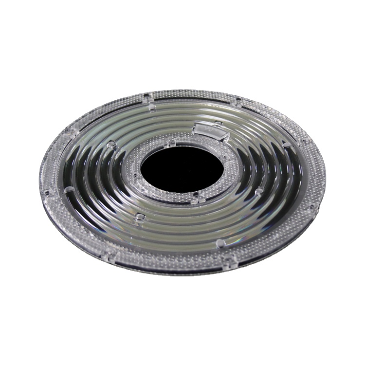 150W 3030 Led Lens 60 Degree Optical Led Lens UFO High Bay Lens For Mining Lamp