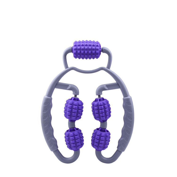 U Shape Yoga Body Relax Leg Neck Arm Massage Roller Leg massager