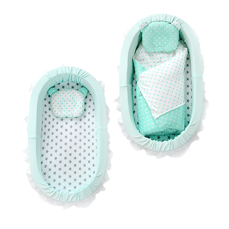 New Design Breathable Safety Baby Lounger 0-12 Months Portable Baby Nest For Infant Baby electric swing bed Electronic cradle