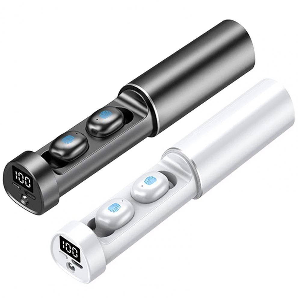 N21 Bluetooth TWS наушники сенсорные управляемые дистанционные BT 5,2 наушники с микрофоном стерео светодиодный дисплей наушники PK F9