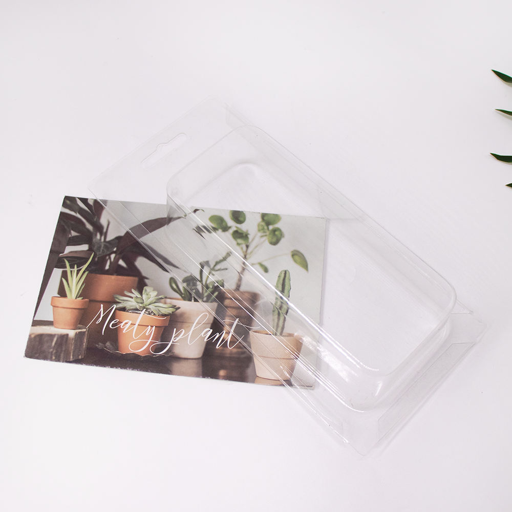 Su-pack Factory Supply Clear Transparent Slide Blister Packs Edgefold Packaging