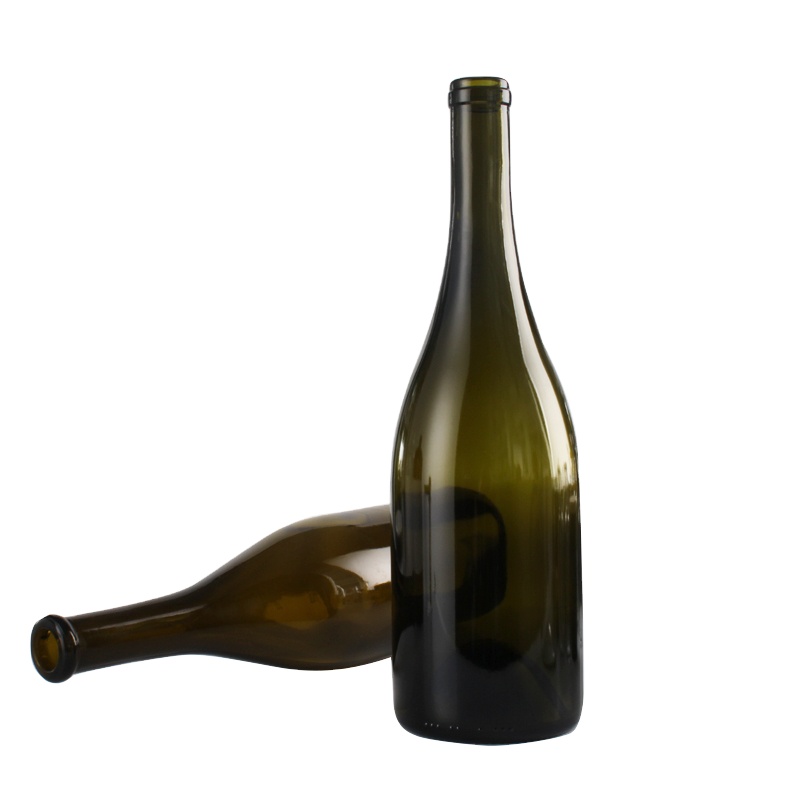 750ml Round Amber Empty Champagne Bottle Manufacturers Glass Wine Bottles Wholesale Champagne Wine Bottle