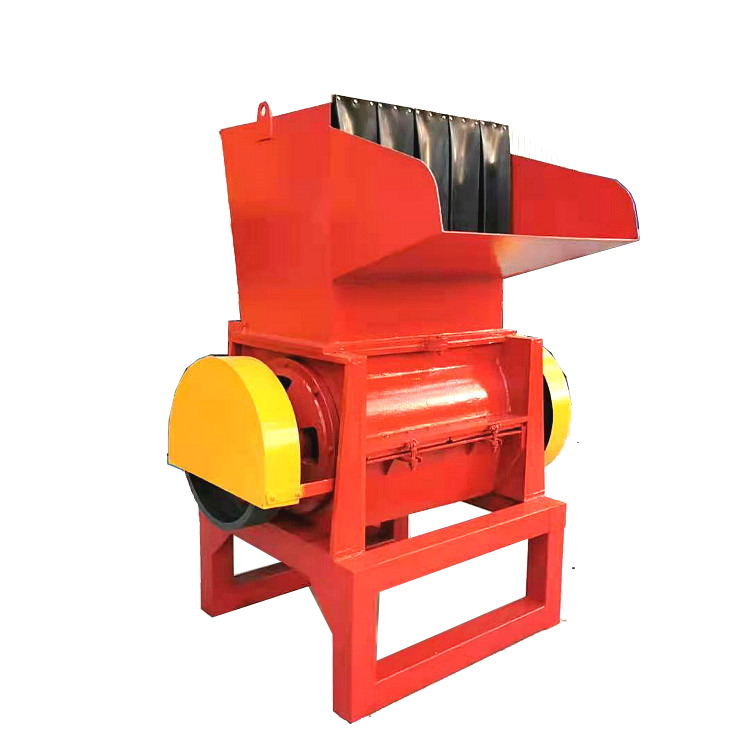 Hot sale plastic bottles cups shredder pp pvc plastic bags foil crusher for recycling