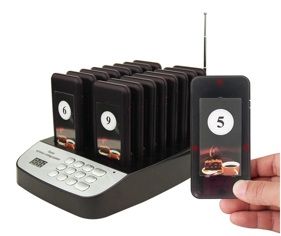 High Quality Restaurant Wireless Order Calling System Mini pager For Cafe Shop
