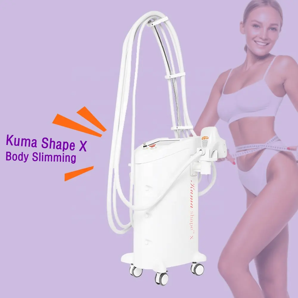 2021 hot selling body contouring facial lift 4 handles multifunctional RF kuma shape machine for clinic