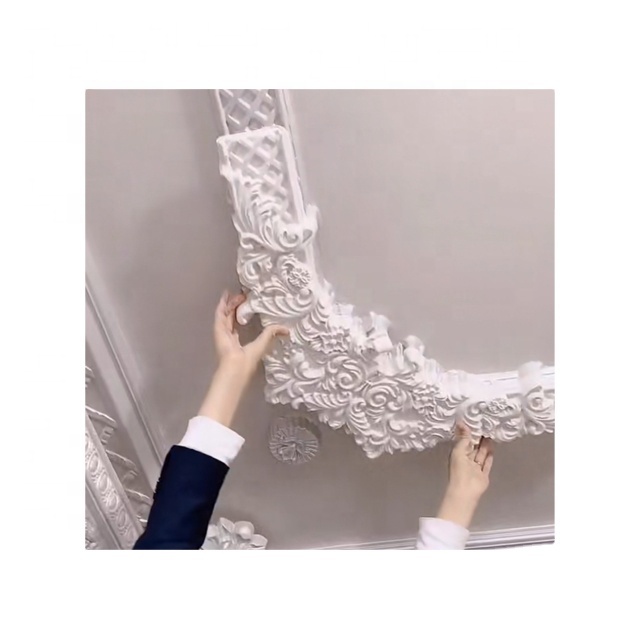 Силиконовая гипсовая Штукатурная форма для углов потолка