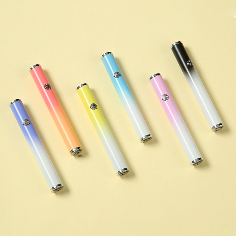 Wholesale Smoking Accessories 1ml 2ml Thick USB Electronic Smoking Preheat Battery Pen All in One Disposable Lighter