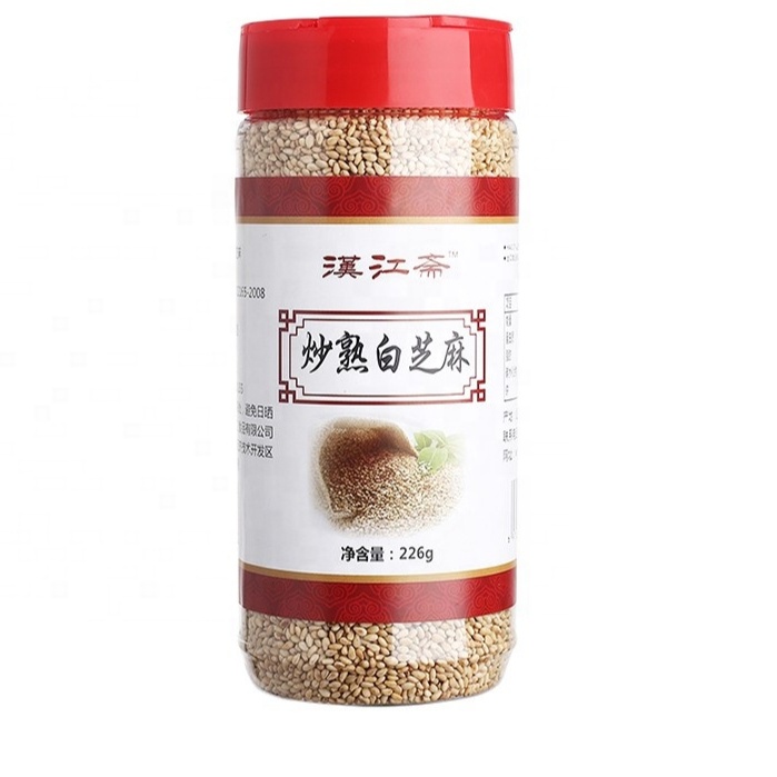 Хорошее качество натуральный NON GMO жареный белый кунжут для продажи