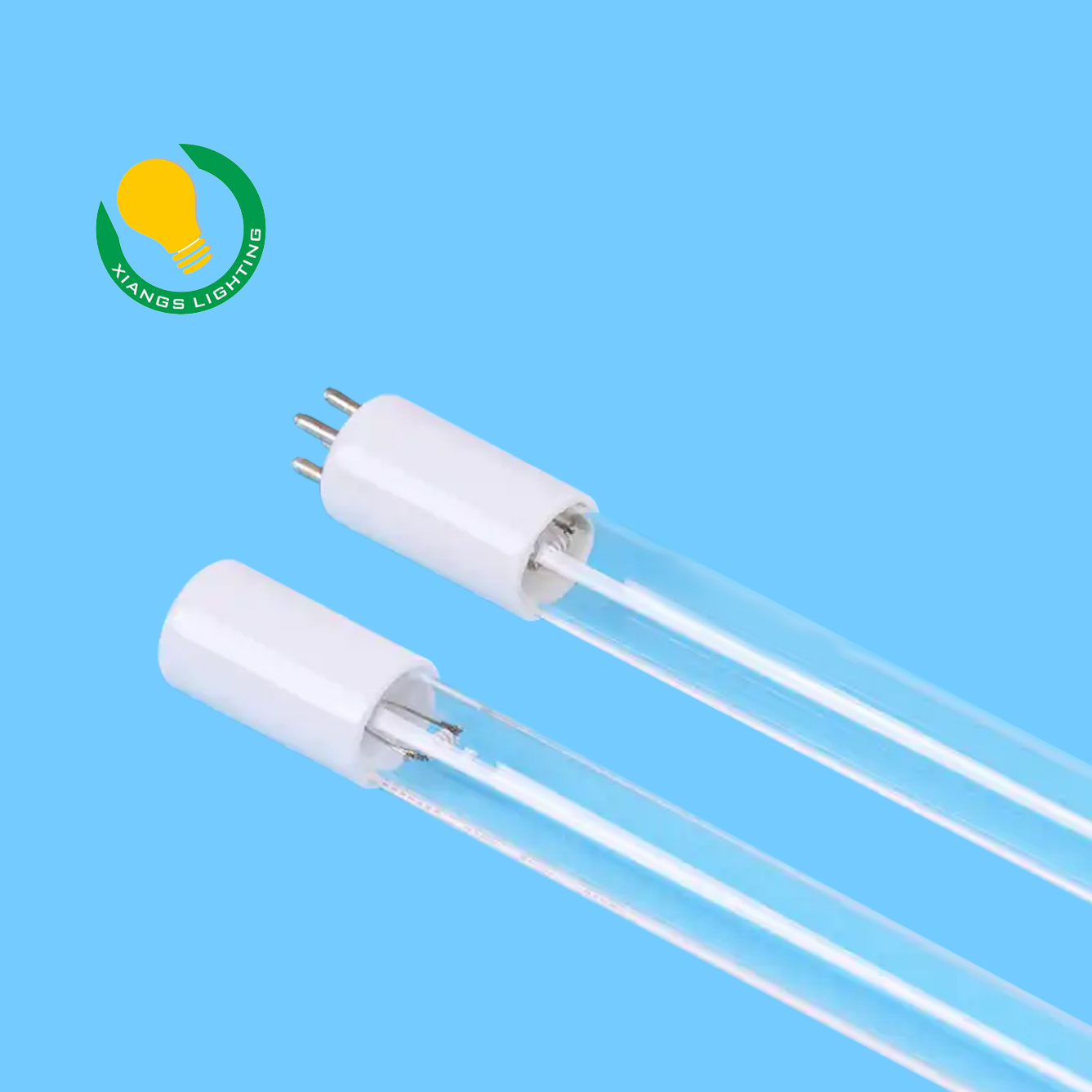GPHA843T6L Standard Uv 4 Pins 40w Amalgam Quartz Tube Ceramic holder UVC Germicidal For Air Purification Aquarium