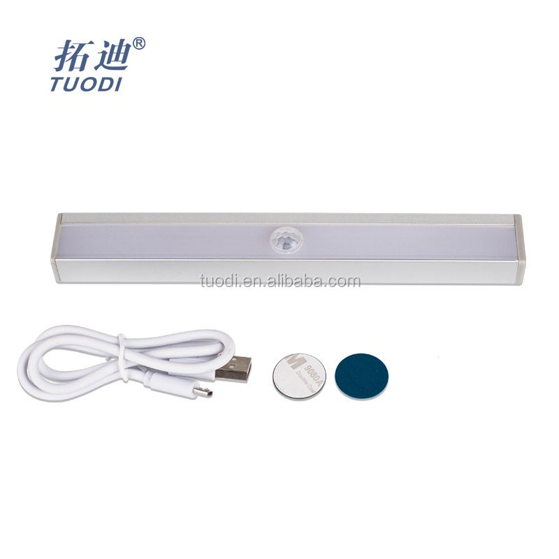 Tuodi TDL-7141 USB перезаряжаемые движения PIR SENZOR свет CABINET LIGHT