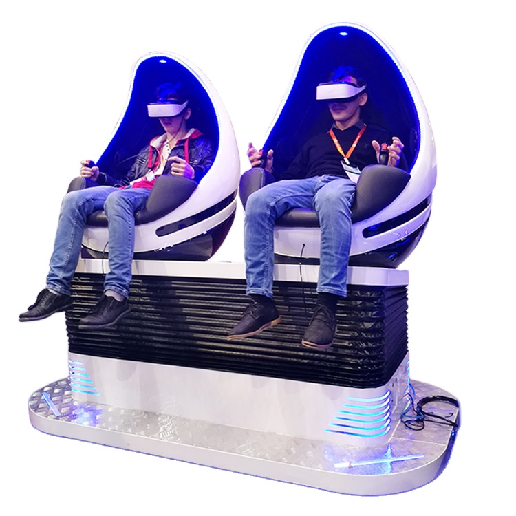 Детский игровой автомат VART 9DVR, игровой симулятор на 2 места 9D Cine 360 9D VR Cinema
