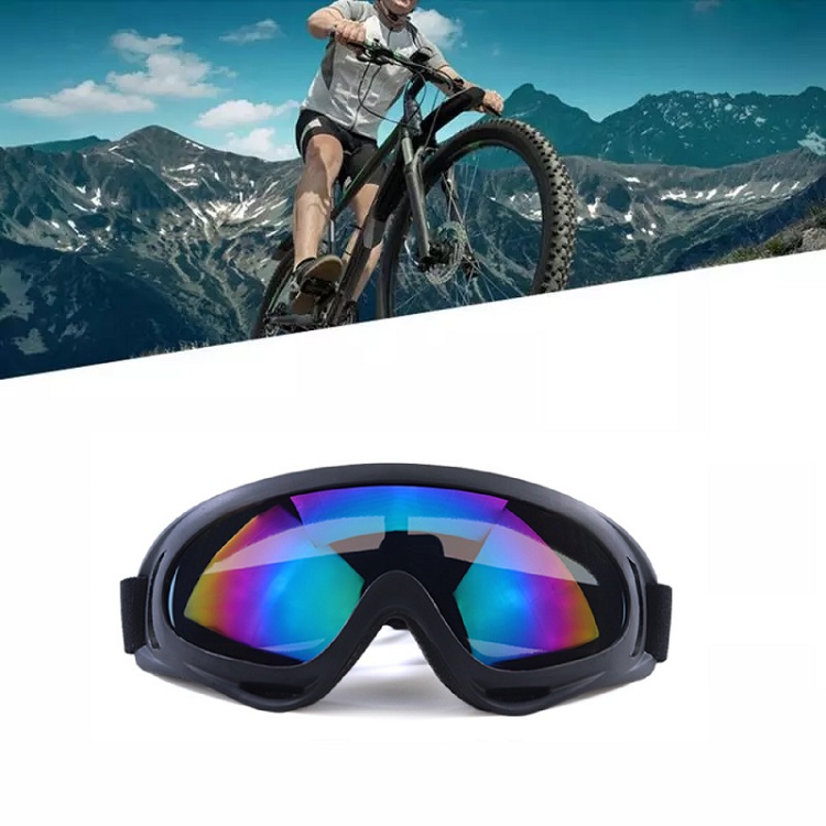 UV400 Protect Motorcycle Goggles Bike Riding Cycling Sports Eyewear