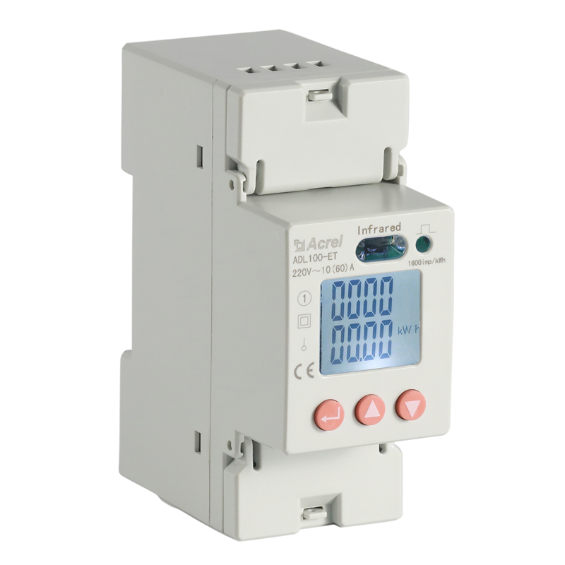 Однофазный din-рейку измеритель кВтч DTSD1352-C с RS485 modbus