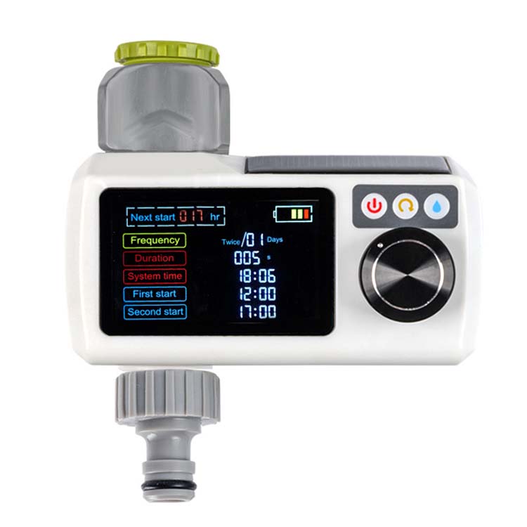 Programmable Smart garden irrigation timer automatic solar water timer control