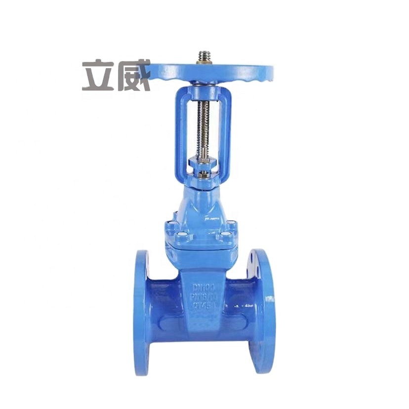 dn150 dn300 dn350 pn10 pn16 din f4 bs5163 os y gate valve flanged connection