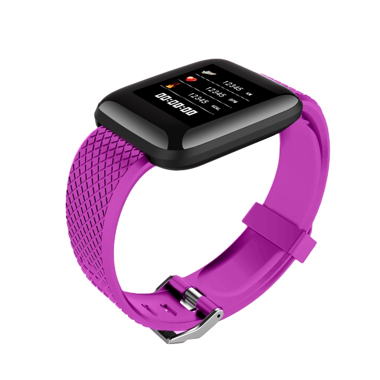 2019 New Style Ip67 Waterproof Red Smart Bracelet With Tracker