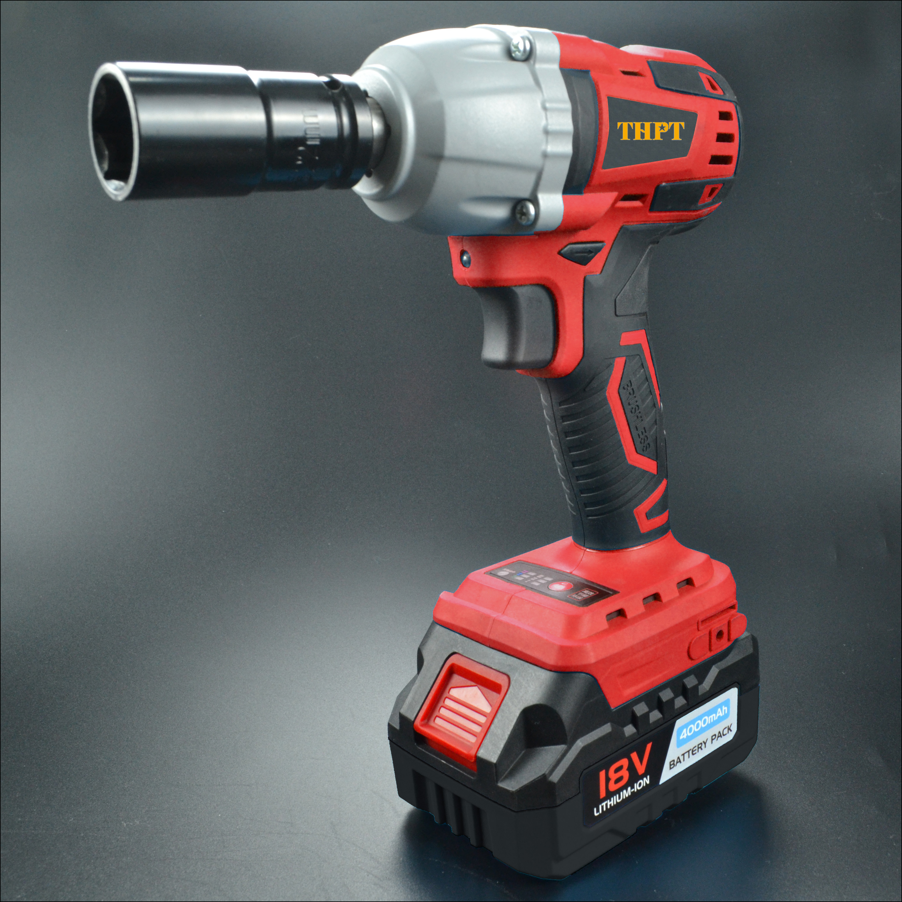 llave de impacto 18V Industry Cordless Brushless High Torque 800N Battery Electric Impact Wrench