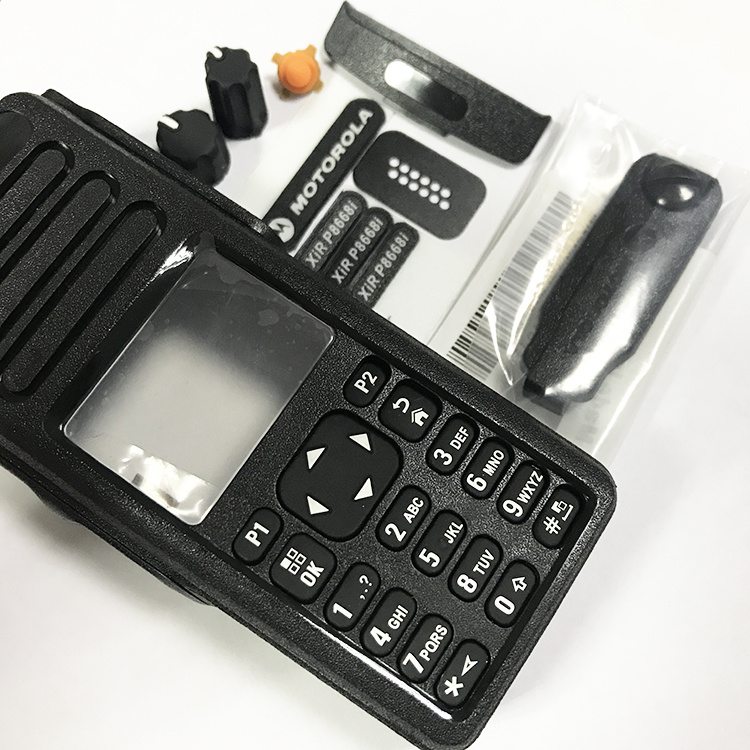 Передняя часть корпуса внешний двухстороннее радио иди и болтай Walkie Talkie “иди и чехол замена экранов для GP338D + DP4800e DP4801e радио