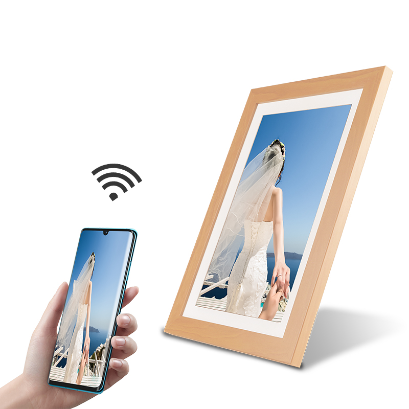 2021 оптовая продажа Поддержка приложения 10,1 дюймов облачная wifi цифровая фотография видео рамка