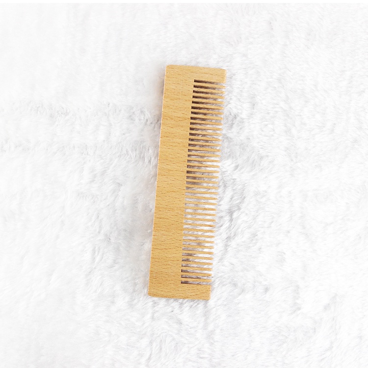 Hotel Reuse Wooden Comb Organic Bamboo Hair Brush