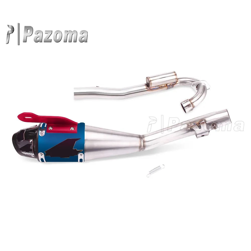 Muffler Motorcycle Motorcycle Full Exhaust System Exhaust Pipe Muffler Kit For Honda CRF230F CRF 230F CRF 230 F 2008-2020 Dirt Bike