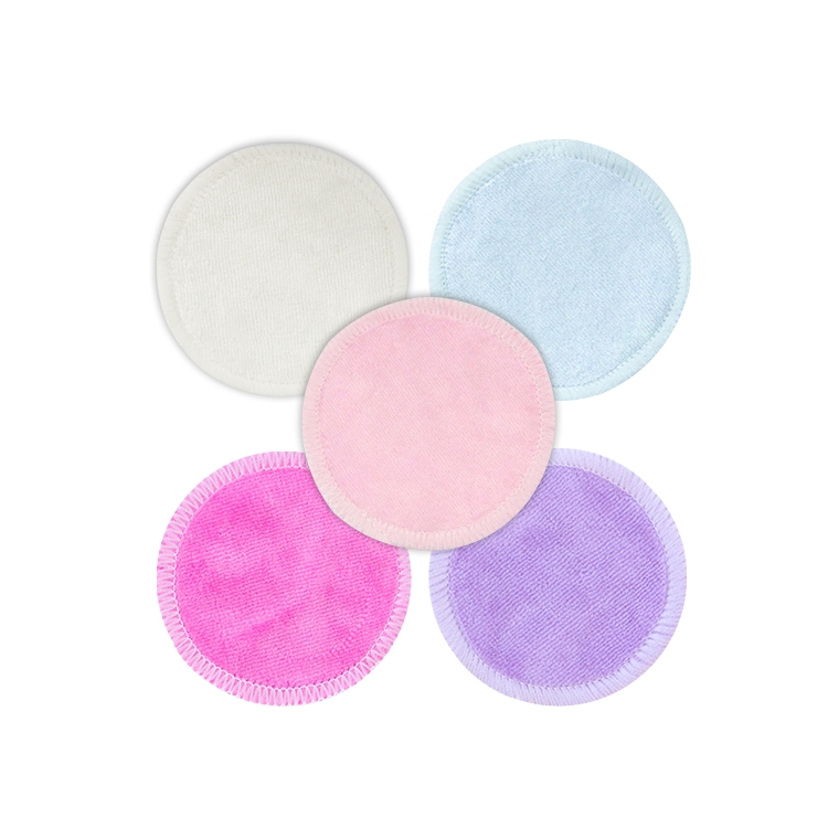 Natucare BSCI facial pure cotton pad bamboo reusable cotton makeup remover pads