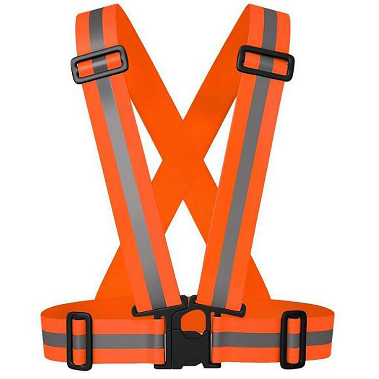 Полярная подвязка с логотипом hivis, желтые полоски для безопасности, для езды на велосипеде, мотоцикле, прогулке с собакой, светоотражающий жилет