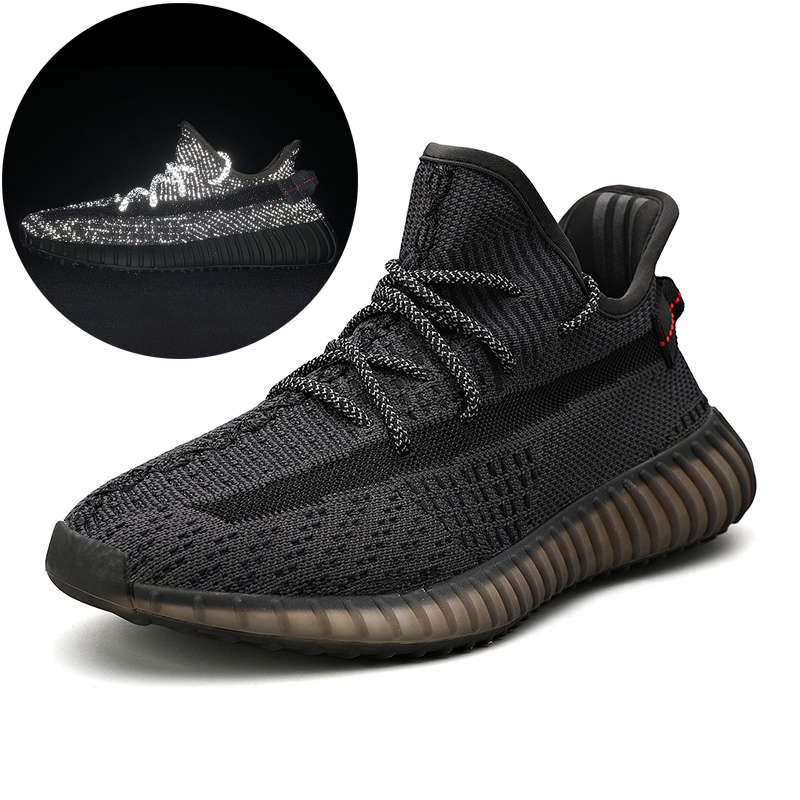 Оригинальный сечением для кроссовок Yeezy 350 V2 Putian логотип бренда кроссовки для мужчин и женщин дышащие кроссовки с амортизацией для повседневной носки и бега; Обувь для тенниса;