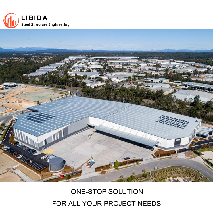 Prefab Steel Structure Industrial Constructions Materials Fast Build Light Framing Metal Space Workshop Plant Buildings