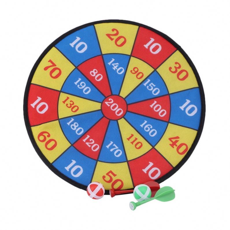 New Product Latest Indoor Darts Target Safety Cloth Dart Board For Kids