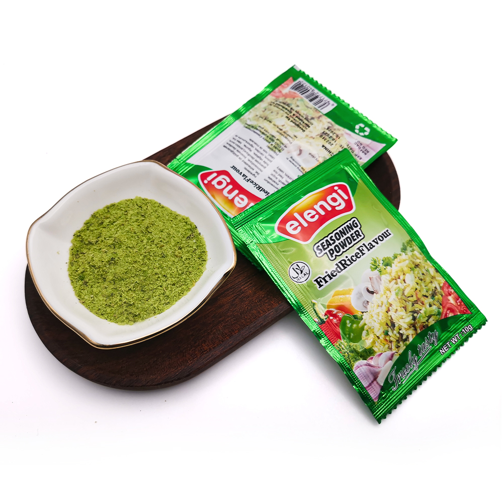 10g Halal Chinese Factory Food Seasoning Bouillon Powder Fried Rice Flavor Seasoning Condiment