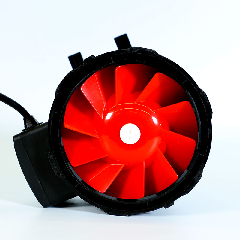 UKETA 4 inch 190 CFM infinity ventilation inline duct ventilation fan for grow tent