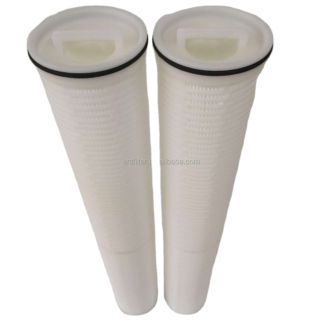 Can be customized 1um 4.5um 6um 10um 20um 40um 70um100um cartridge pp folding large flow filter element