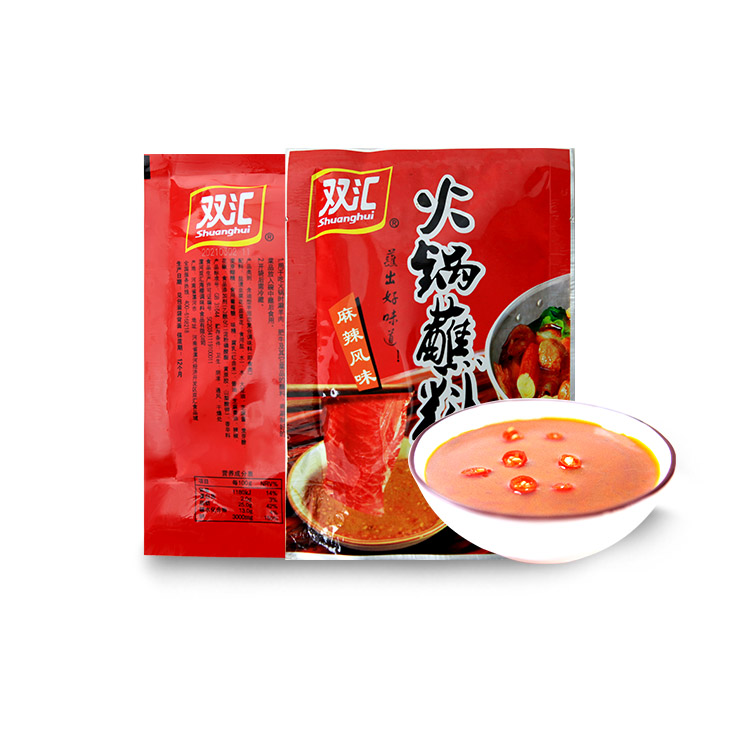 Shuanghui 108g Spicy Flavor Hot Pot Dipping Sauce Spicy Tahini Hotpot Dips