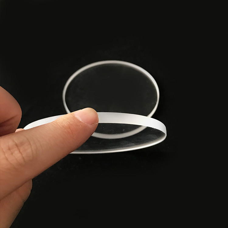 Good Quality 2mm-45mm Thickness etc Custom Round Quartz Glass