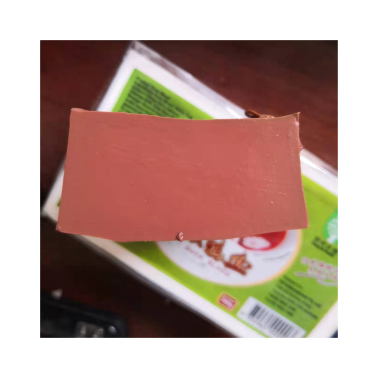 Новый продукт, готовая к употреблению замороженная коробка, упаковка, утка, кровь