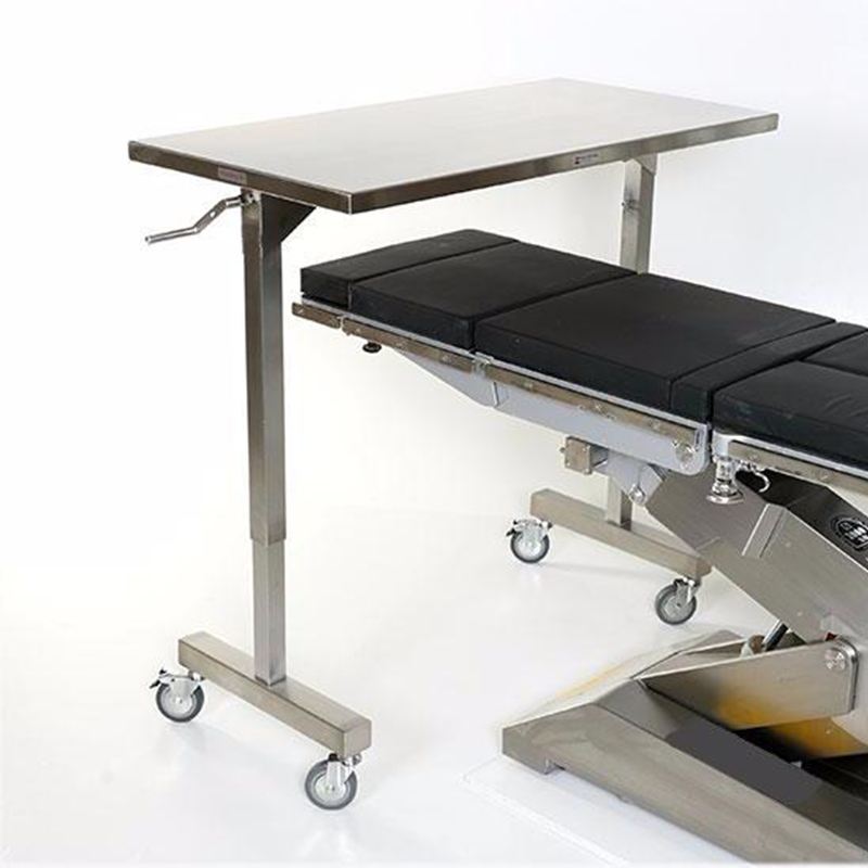 High quality stainless steel Hospital Furniture Operation Instrument Table