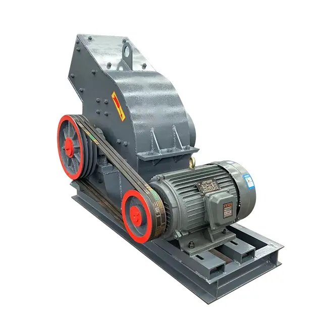 Competitive Price Small Scale Rock Crusher Concrete Waste Glass Sand Limestone Powder Making Hammer Crusher Machine For Sale