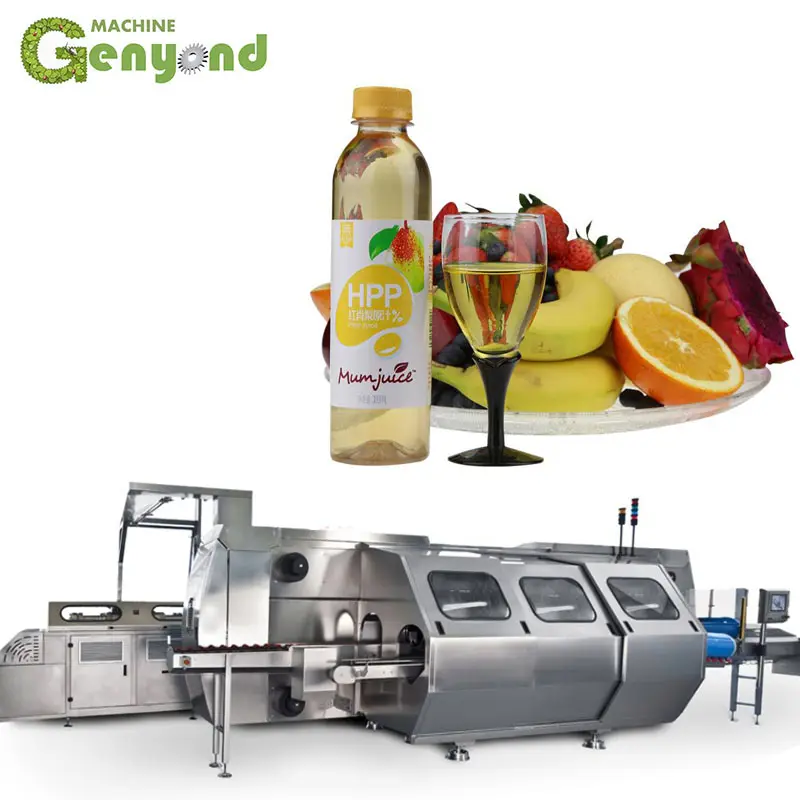 GYC 600mpa cold processing juice HPP Ultra high pressure sterilization machine