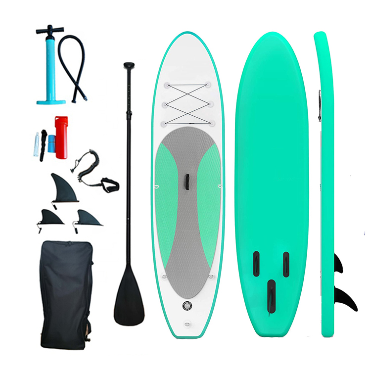 2021 Single Layer PVC+EVA drop shipping material sup boards for woman paddle board from china